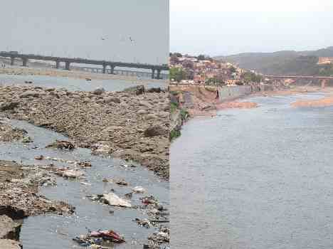 tawi river bank would built like sabarmati river