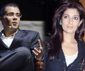 twitter war between chetan bhagat and twinkle