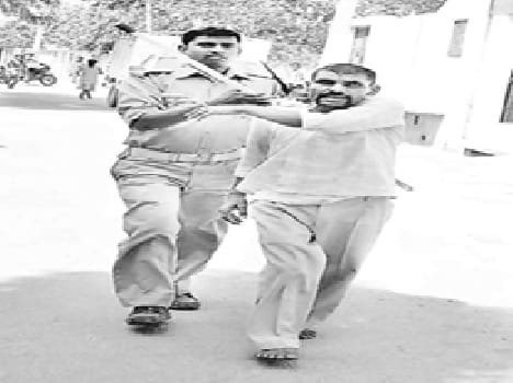 Pcaya township police and excise team reaid