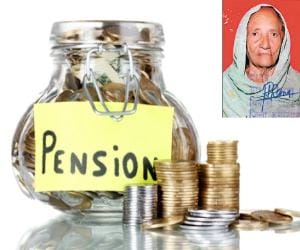 pension related problem to second world war martyr widow