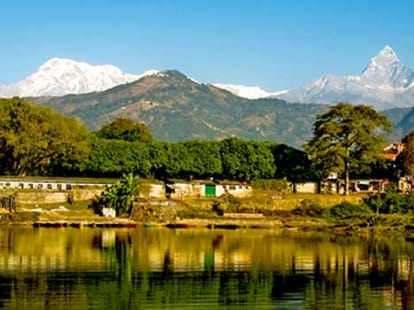 tourist are still enjoying in pokhra of nepal