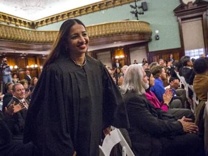 Chennai born Raja Rajeswari became a criminal court judge in New York