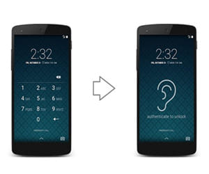 Unlock your phone? Your ear will be your password