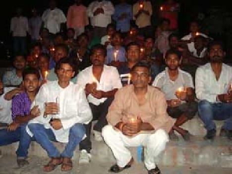 candle March 