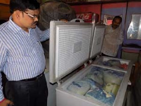 Food Department raids struck , causing great discomfort