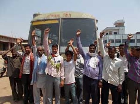 Roadways strike shed sweat travelers