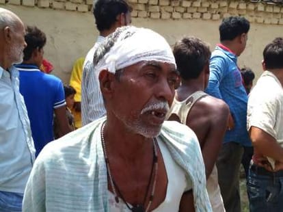 A man killed his mother for land.