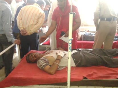 Private bus falls into gorge, killing two people, 15 injured