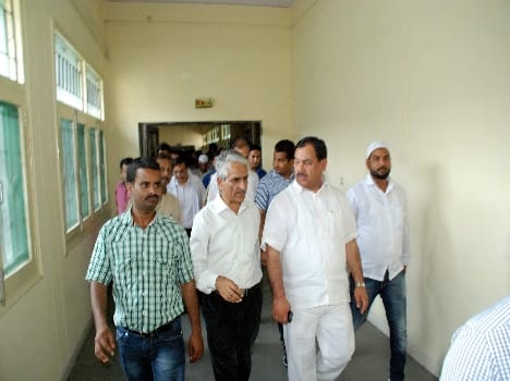 Medical-Education Minister Inspection
