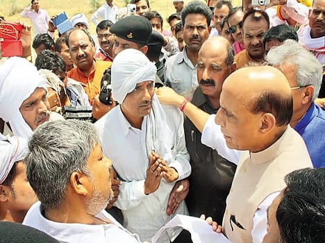farmers income would be decide: Rajnath