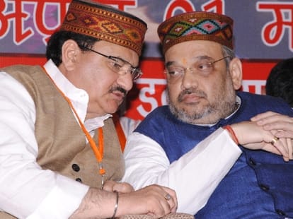 BJP chief Amit Shah statement over land acquisition bill.