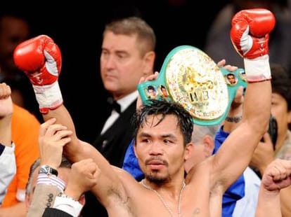 Floyd Mayweather, Jr. vs. Manny Pacquiao in fight of century