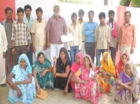 Forced labor workers being routed in Mumbai Belha