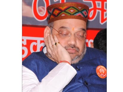 BJP members are getting prepare to face Amit Shah.