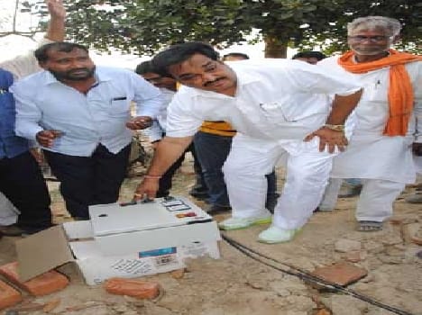 MP of Gujrat CR Patil Started Water Suply System In Jayapur