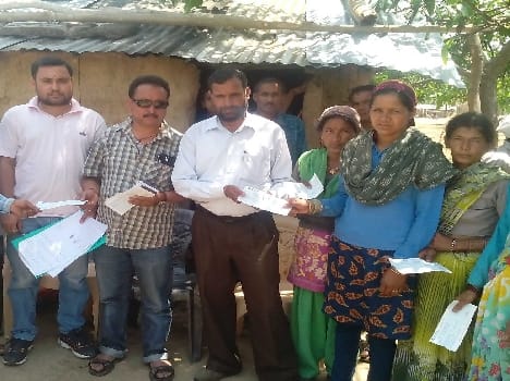 Mnjganv and Devipura 80 families relief
