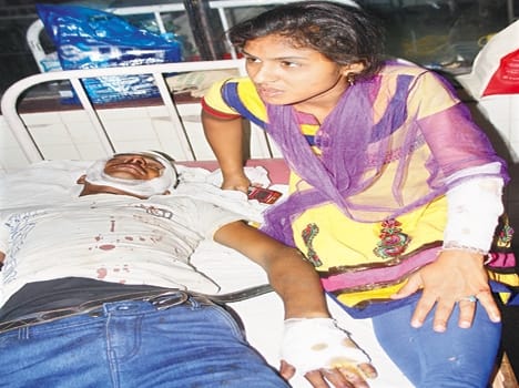 Youth killed in road accidents, eight injured