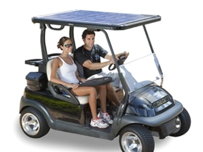 golf cart running in shimla.