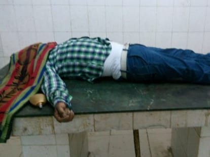 angry father killed his son.