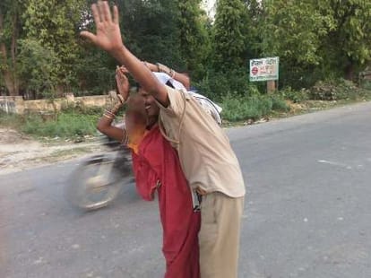 A drunk police man ashamed Police dept.