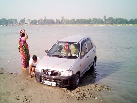 ... Leave the Ganga water not suitable for drinking