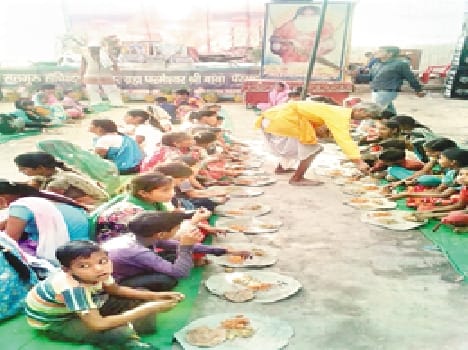 Bhandara with the anniversary of the Closing