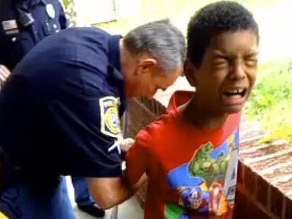 Mum calls cops on her 10-year-old son to teach him a lesson