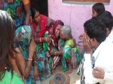 The newly married woman gave him life by jumping into the well