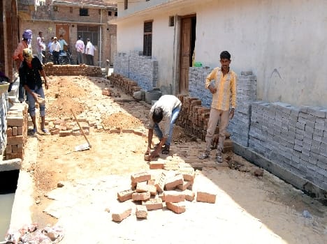 Caught impropriety in road construction