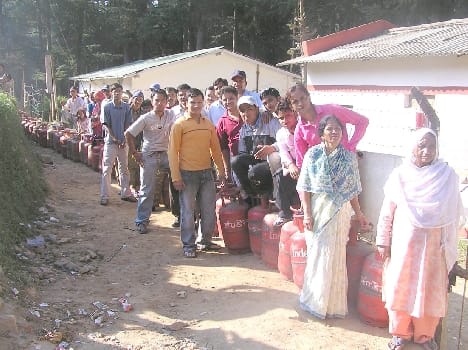 The only disappointment of arriving truck gas cylinders