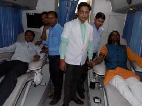 52 people have donated blood