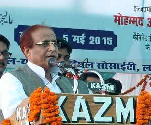 Azam Khan says muslims should break RSS into three parts.