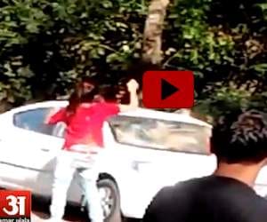 see video of high voltage drama of drunken girls