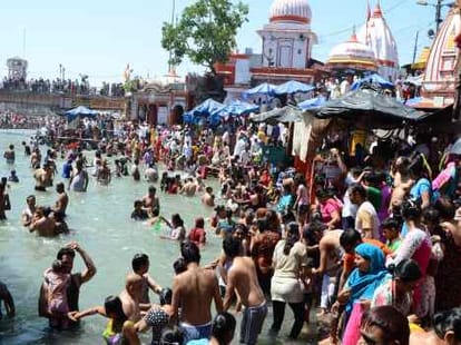 traffic plan of haridwar at kartik purnima snaan.