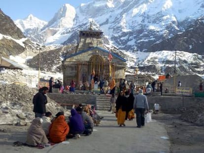 kedarnath temple renovation money first instalment.
