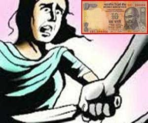 Husband murders wife for 10 rupees