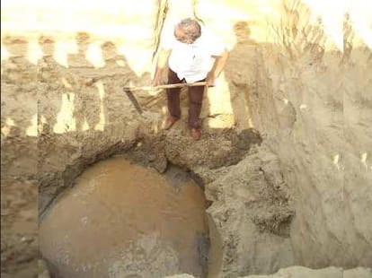 reserch expert big disclosement at saraswati river