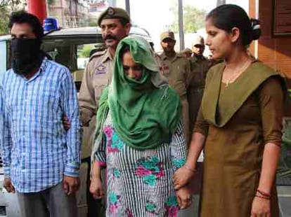 shivani jaral murder case, third accused held 