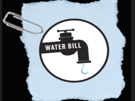 mc realesed six month water bill.