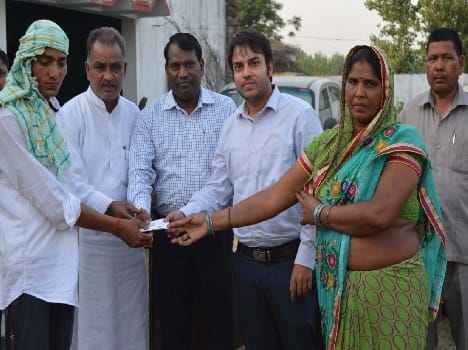 Support given to the farmer's daughter's wedding