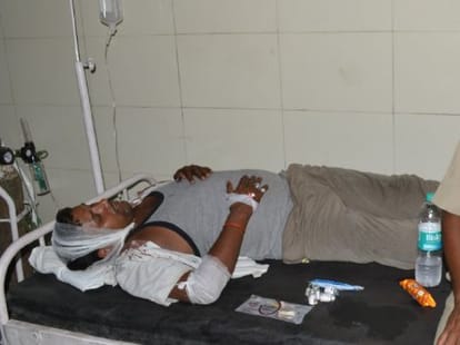 SP leaders kills BJP leader.