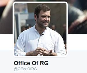rahul gandhi on twitter not a single tweet yet