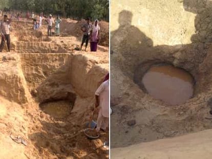 saraswati river official land record found, digging will start