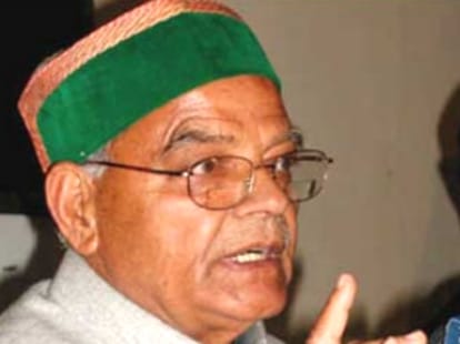 virbhadra singh and balli meeting  in shimla.