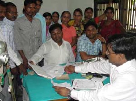 Chaos was seen in public hospitals
