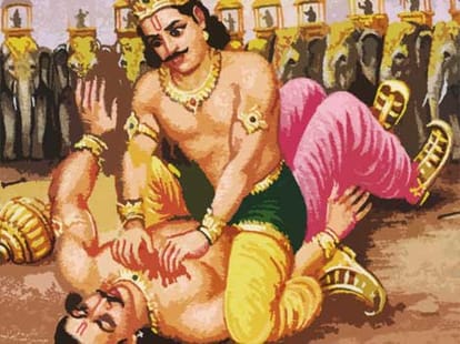story of mahabharat draupadi and bheem