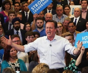 Again Cameron in UK
