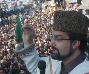 separatist mirwaiz house arrest in kashmir, rally cancelled