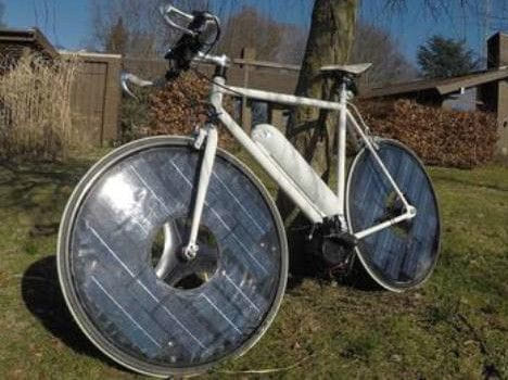 Solar-Powered E-Bike Has a 30-Mile Range