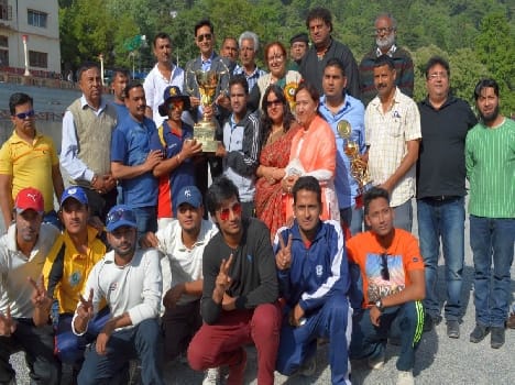 Haldwani capture the trophy won